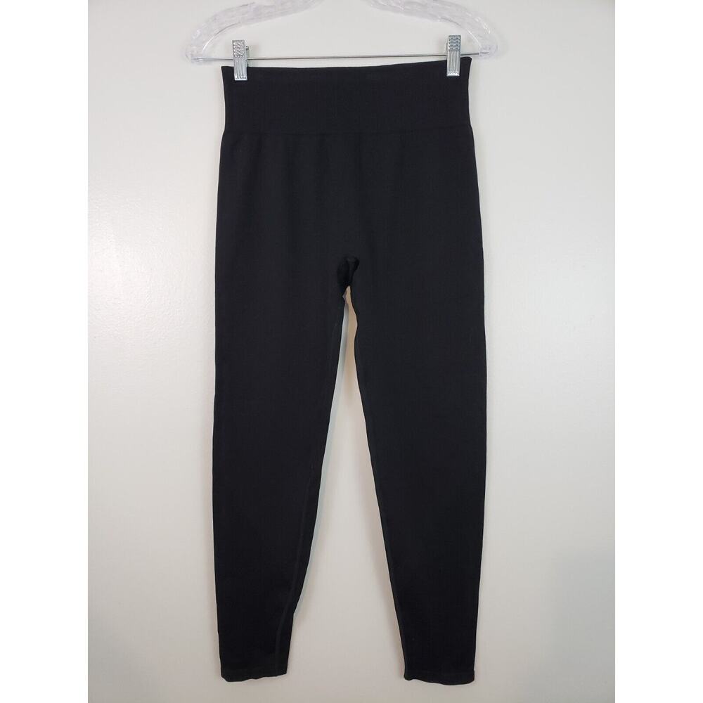 (M5) Victoria's Secret PINK Sport Seamless Leggings Womens Size L Black